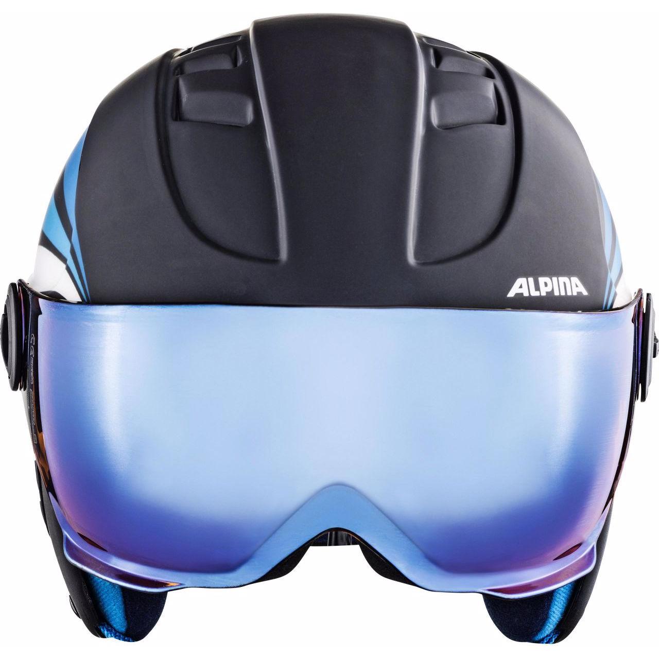 ALPINA キッズヘルメットCARAT LE VISOR HM 54–58cm Alpina Sports CARAT LE VISOR HM PERIWINKLE - Children's ski helmet
