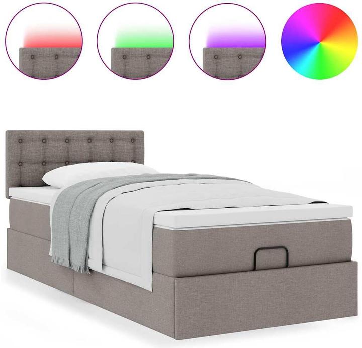 Image du produit vidaXL Ottoman-Bett (90 x 200 cm)