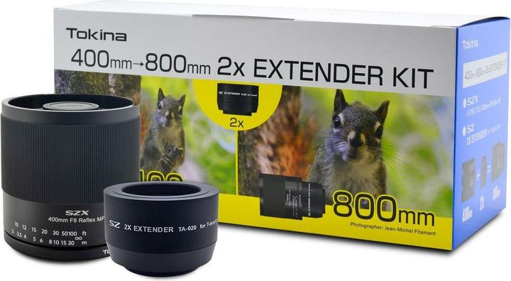 Actual product image Tokina Kit SZX400mm Extender 2X Nikon Z black (Teleconverter, Nikon Z)