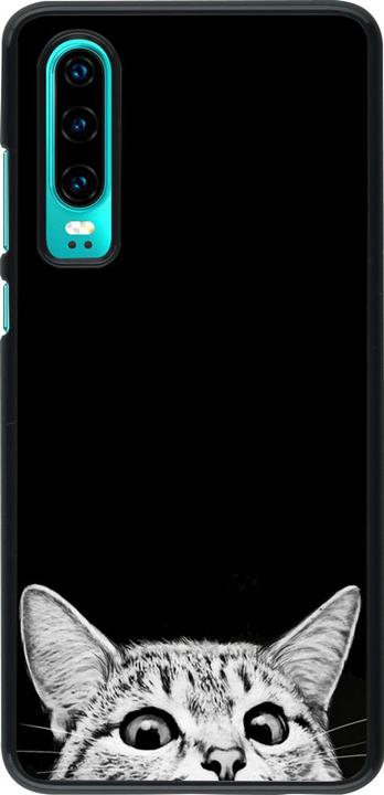 Image du produit PhoneLook Coque Cat Looking Up Black (Huawei P30)