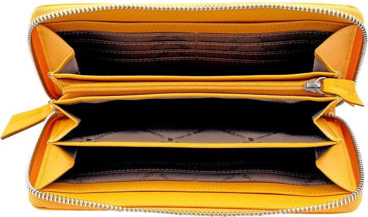 Actual product image Braun Büffel Joy wallet RFID protection leather 19 cm