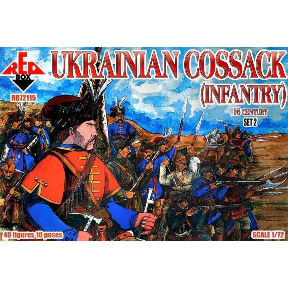 Red Box Ukrainian Cossack(infantry)16 cent.Set2
