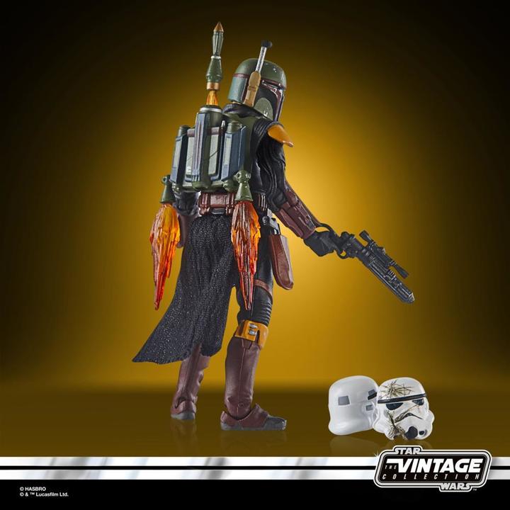 Produktbild Hasbro The Vintage Collection Boba Fett (Tatooine), Luxus-Action-Figur (9,5 cm) zu Star Wars: The