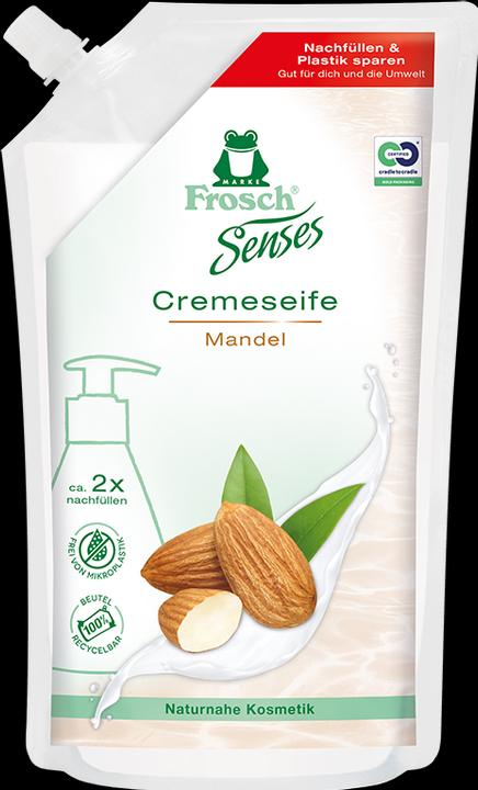 Produktbild Frosch Creme Soap Almond Milk (Flüssigseife, 500 ml)