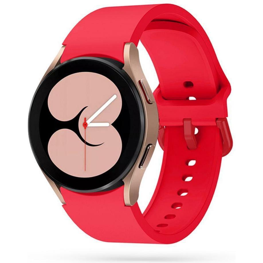 Tech-Protect Dirželis Icondband Samsung Galaxy Watch 4 40/42/44/46mm Koralle Raudona (40 mm, 42 mm, 44 mm, 46 mm, TPU, G...