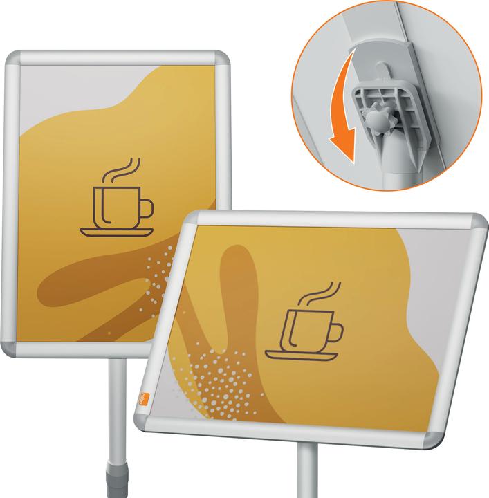 Actual product image Nobo Info stand (A3)