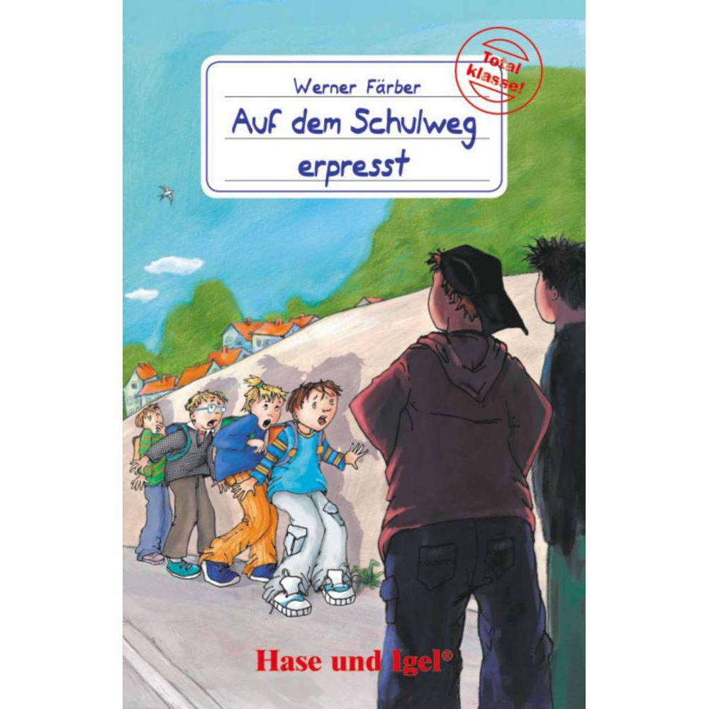 Auf dem Schulweg erpresst, Schulbücher von Werner Färber