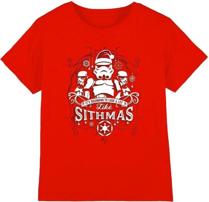 Produktbild Star Wars Beginning To Look A Lot Like Sithmus TShirt weihnachtliches Design (152, 158)