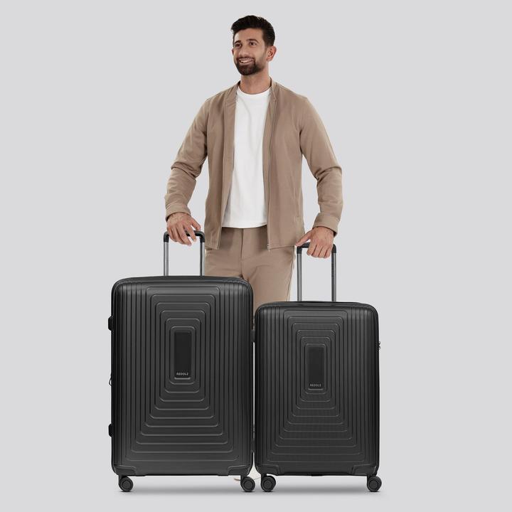 Actual product image Redolz Essentials 14 4-wheel suitcase set 2-piece with stretch fold (204 l)