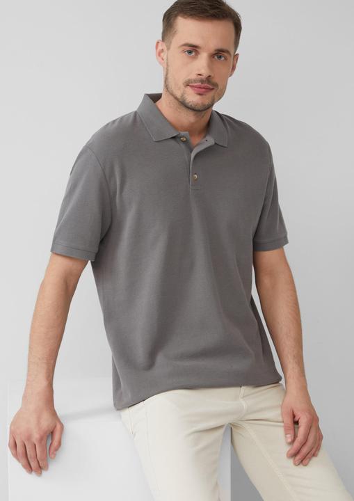 Image du produit S.Oliver Polo-Shirt Poloshirt aus Waffelpiqué (XL)