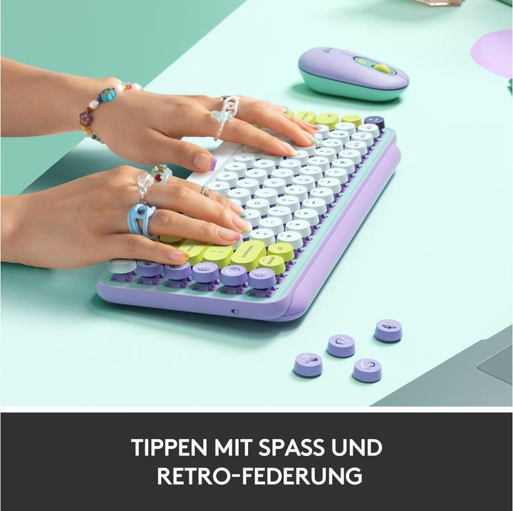 Actual product image Logitech POP Keys (CH, Wireless)