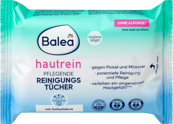 Produktbild dm Balea Pflegende Reinigungstücher (Reinigungstücher Gesicht)
