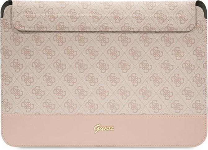 Productafbeelding Guess tas voor laptop 14" GUCS14PS4SGW roze Comp Sleeve U 4G Stripe Metalen Logo (14")