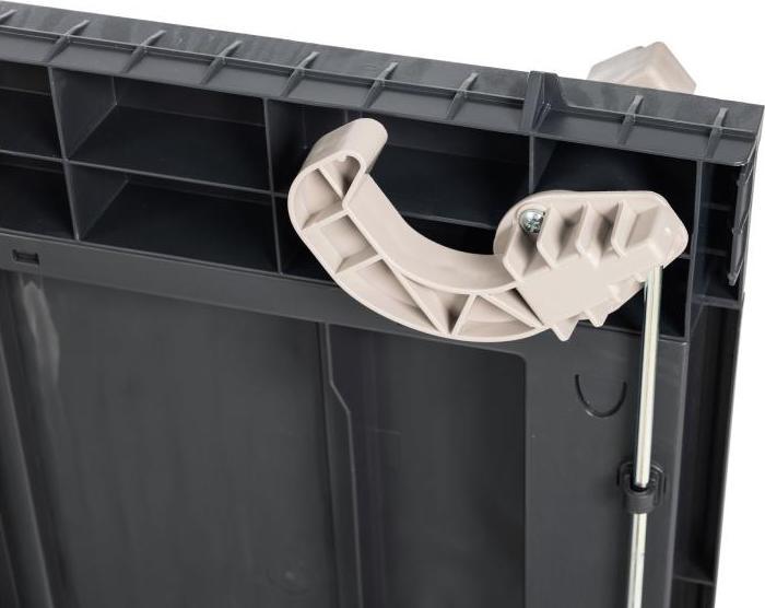 Produktbild Toomax Gartenschrank Stora Plus, 129.5x74.5x111 cm, Anthrazit/Grau
