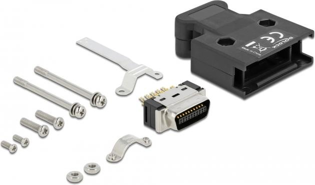 Produktbild Delock MDR Stecker 20 Pin Lötanschluss mit Gehäuse