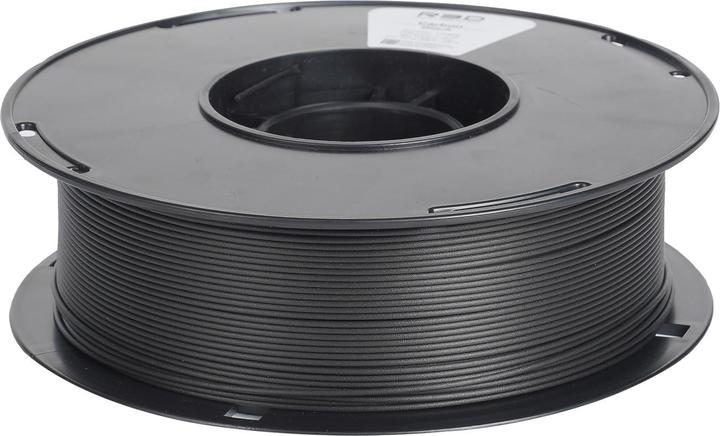Image du produit R3D Filament PLA Carbone Noir 1.75mm 1Kg (PLA, 1.75 mm, 1000 g, Noir)