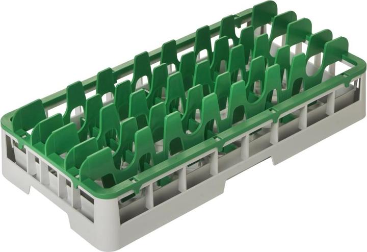 GN Schalen Panier lave-vaisselle avec rehausse pour plateau 50x25cm vert