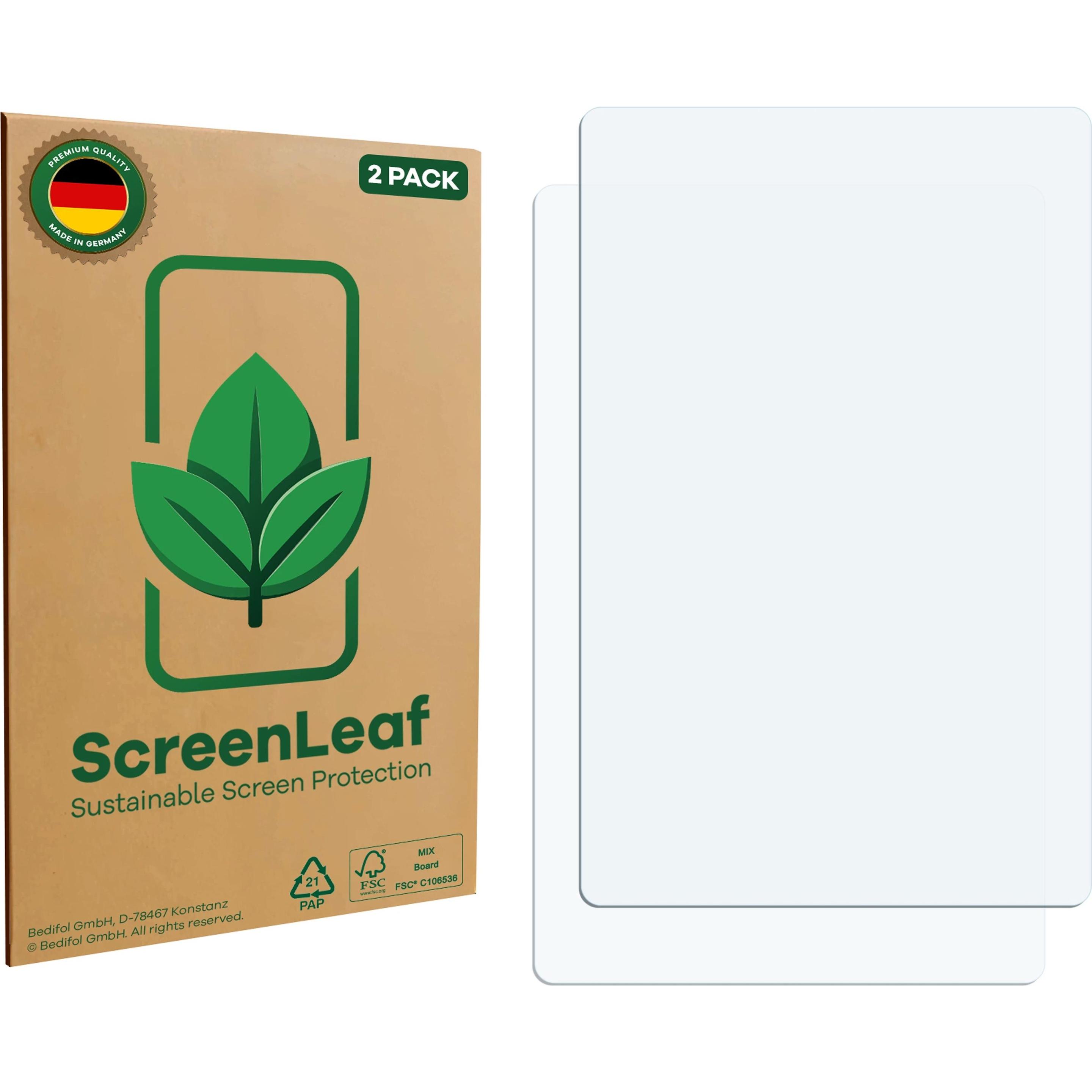 ScreenLeaf Pellicola protettiva, Proteggi Schermo Sostenibili, Clear, Antigraffio, Pellicola protettiva del dispositivo