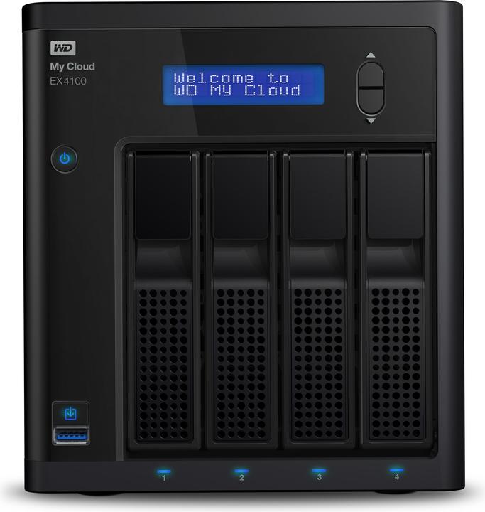 WD Mijn wolk EX4100 (4 x 4 TB, WD Rood)