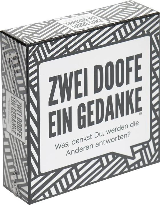 Produktbild Zwei Doofe ein Gedanke (Deutsch)