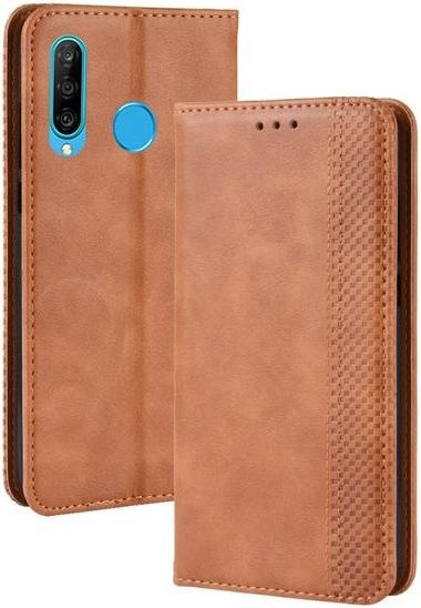 Immagine prodotto MU Style Custodia a libro in pelle stile vintage (Onore 20 Lite)