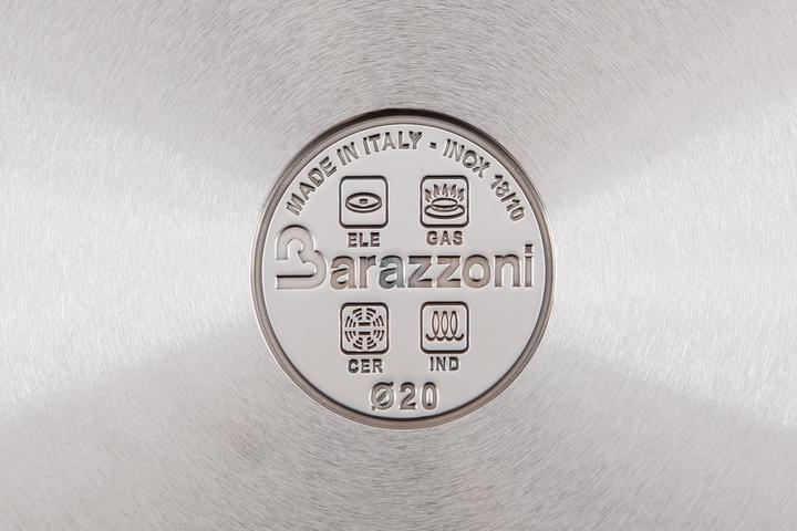 Produktbild Barazzoni Kochgeschirr-Set für Induktion, spülmaschinenfest, italienische Herstellung (Kochtopf, Edelstahl)