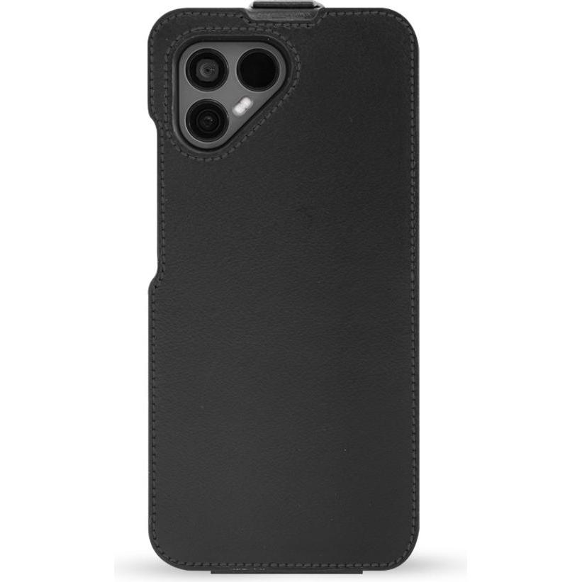Noreve Lederschutzhülle vertikal (Fairphone 4), Smartphone Hülle, Violett