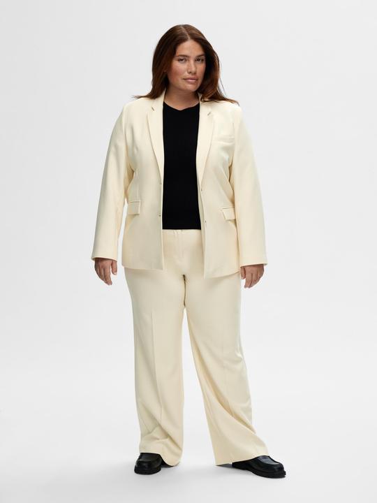 Actual product image Selected Single breasted peaked lapel blazer (42)