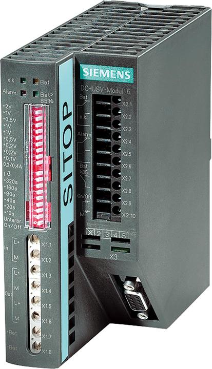 Actual product image Siemens DC-UPS-MODULE 15A,SERIAL (360 VA, 360 W, Online double converter UPS)