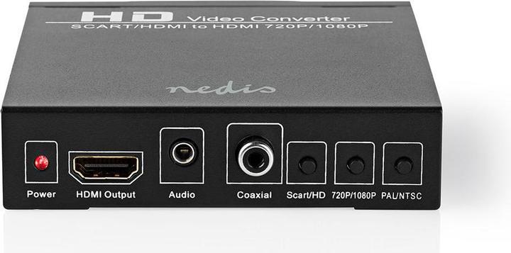Produktbild Nedis HDMI T Converter SCART Buchse HDMIT Ausgang / 1x 3.5 mm Audio Out / 1x Digital Audio 1-Weg 108