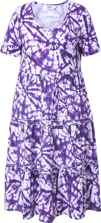 Produktbild Angel of Style Jerseykleid, A-Linie, Batik.Muster, Halbarm (50)