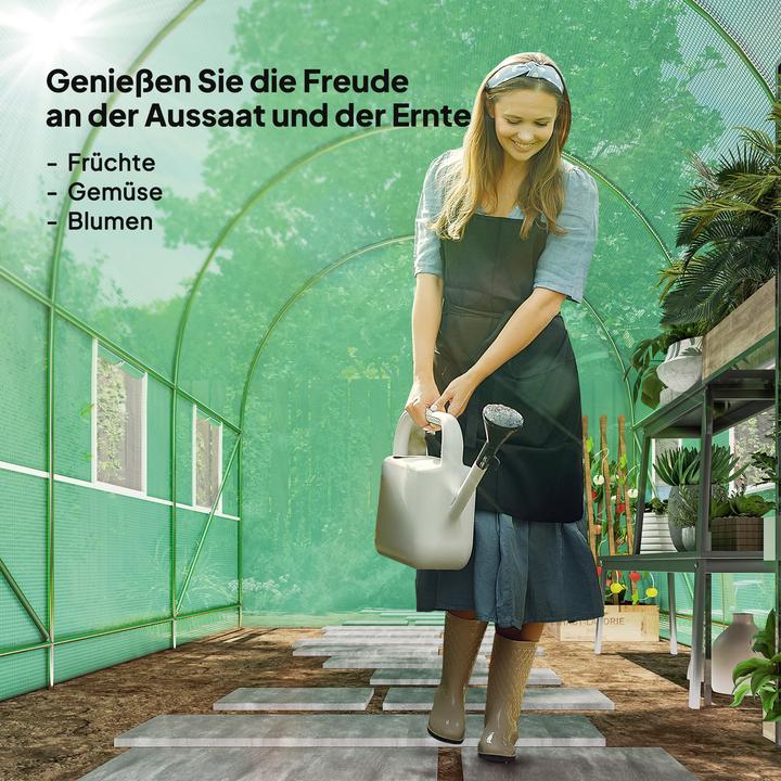 Actual product image Outsunny Tunnel Greenhouse