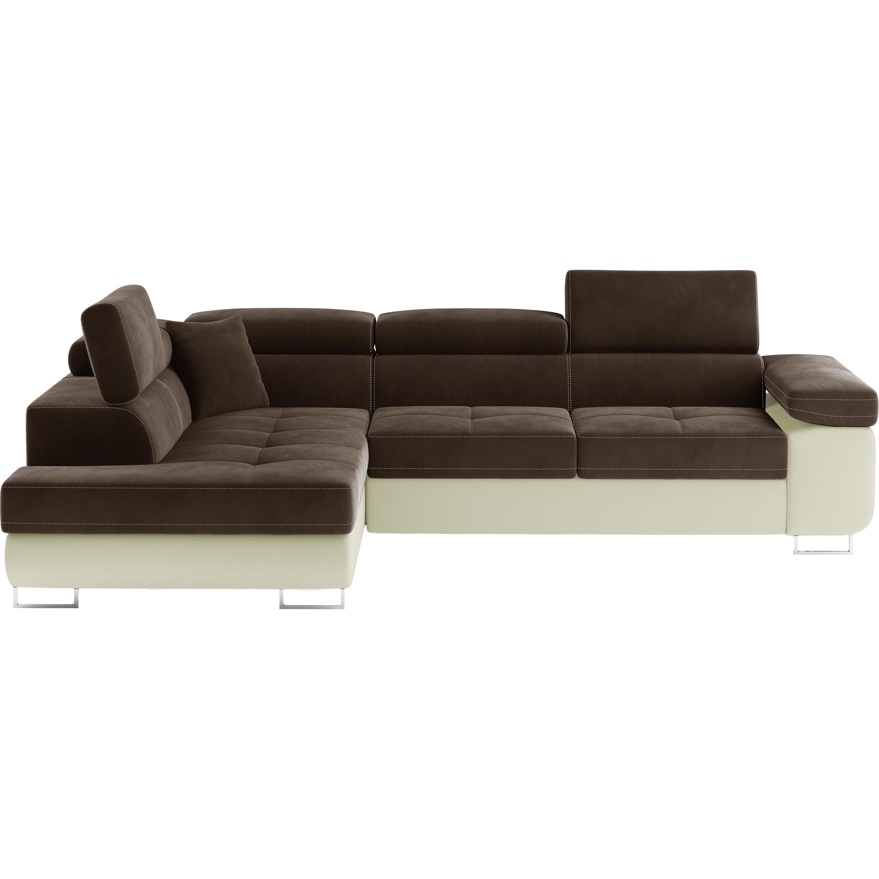 ELTAP, Sofa, Anton (Ecksofa, 4-Sitzer, Bettsofa)