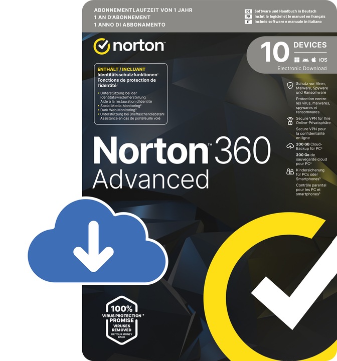 Norton 360 Advanced (200 GB)