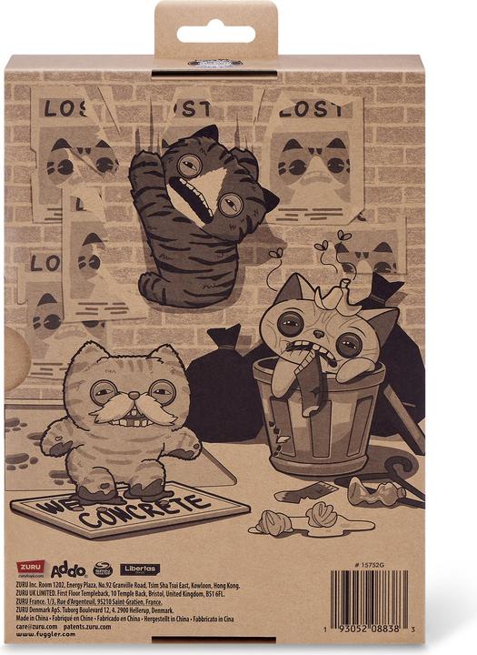 Produktbild Zuru Fuggler Funny Ugly Monster - Alley Cats - Prickly Pete (22 cm)