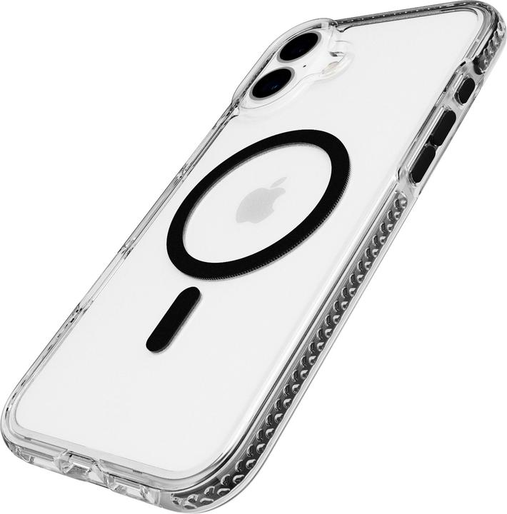 Productafbeelding tech21 EvoClear MagSafe iPhone 16 Plus Zwart (Apple iPhone 16 Plus)
