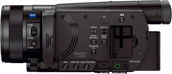 Immagine prodotto Sony Fdr Ax100e (14.20 Mpx, 25p, 12 x)