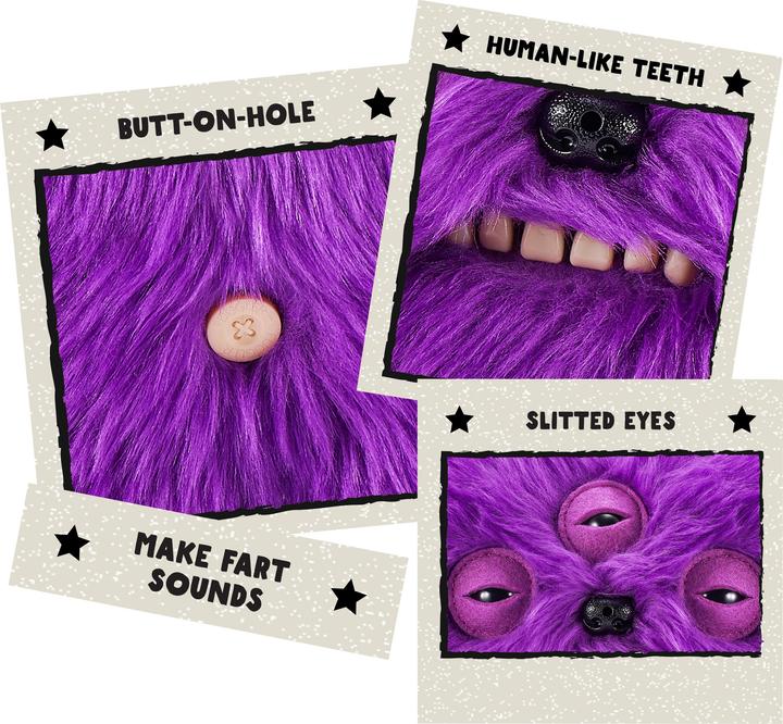 Actual product image Zuru Fuggler - Fart Face (23 cm)