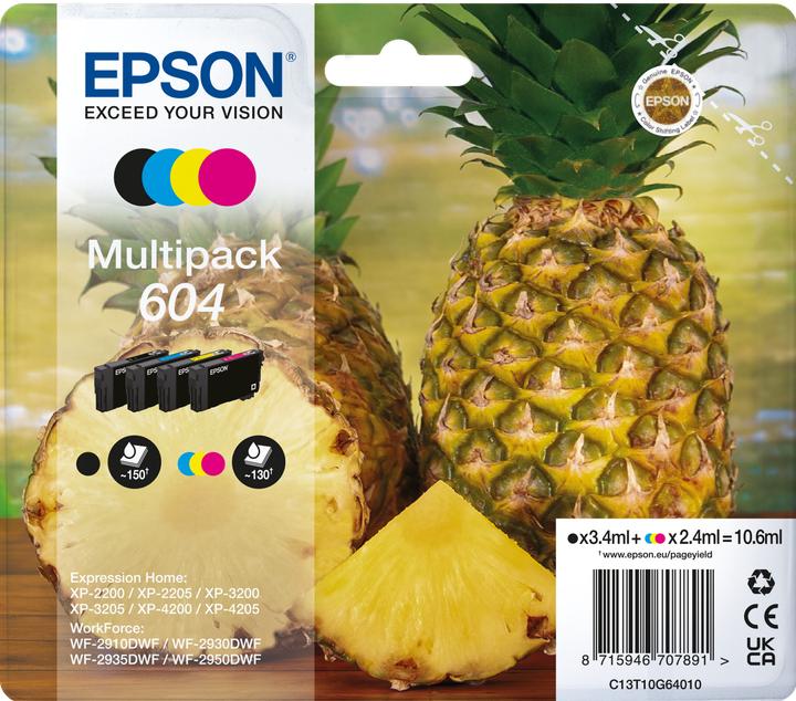 Productafbeelding Epson 604 Multipack (M, C, Y, BK)