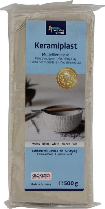 Actual product image hobbytime Keramiplast white 500g