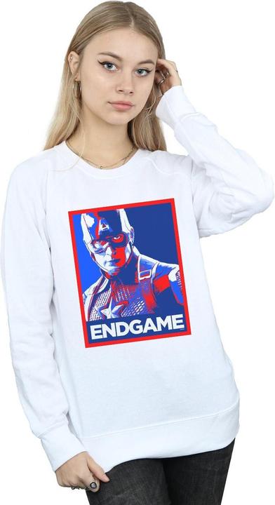 Produktbild Avengers Endgame Captain America Poster Sweatshirt (M)