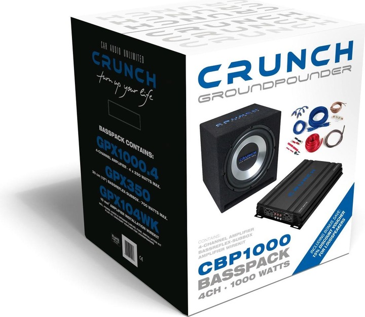 Image du produit Crunch Kit de basse CBP1000 (700 W)