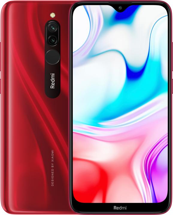 Produktbild Xiaomi Redmi 8 (32 GB, Ruby Red, 6.22", Hybrid Dual SIM, 4G)