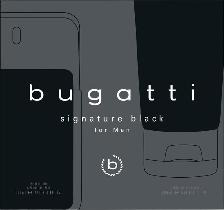 Actual product image Bugatti Christmas 2022 Black Eau de Toilette 100 / Shower Gel (Eau de toilette)