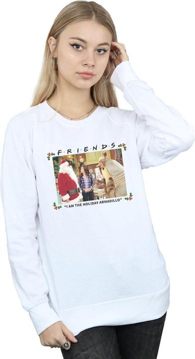 Actual product image Friends Womens/Ladies I Am The Holiday Armadillo Sweatshirt (L)