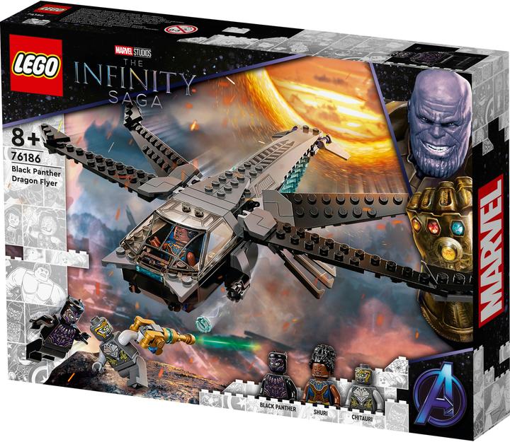 Produktbild LEGO Black Panthers Libelle (76186, LEGO Marvel)