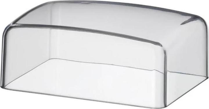 Produktbild WMF Butterdose Butterschale 12x17cm Kunststoffhaube loft Brunch Edelstahl matt (1.05 l)