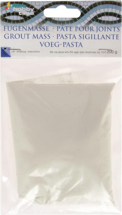 Actual product image Glorex Grout white for mosaic