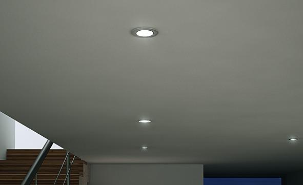 Actual product image Halemeier LED recessed lights MultiLite Flood 12 V MultiWhite (50 lm)