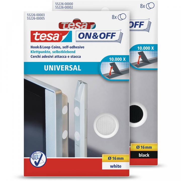 Actual product image tesa Velcro points (16 mm)